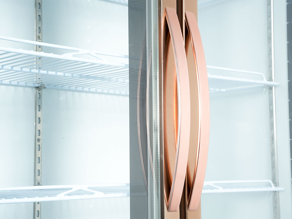 Open Door Type (Lower Unit) Freezer Display Showcase