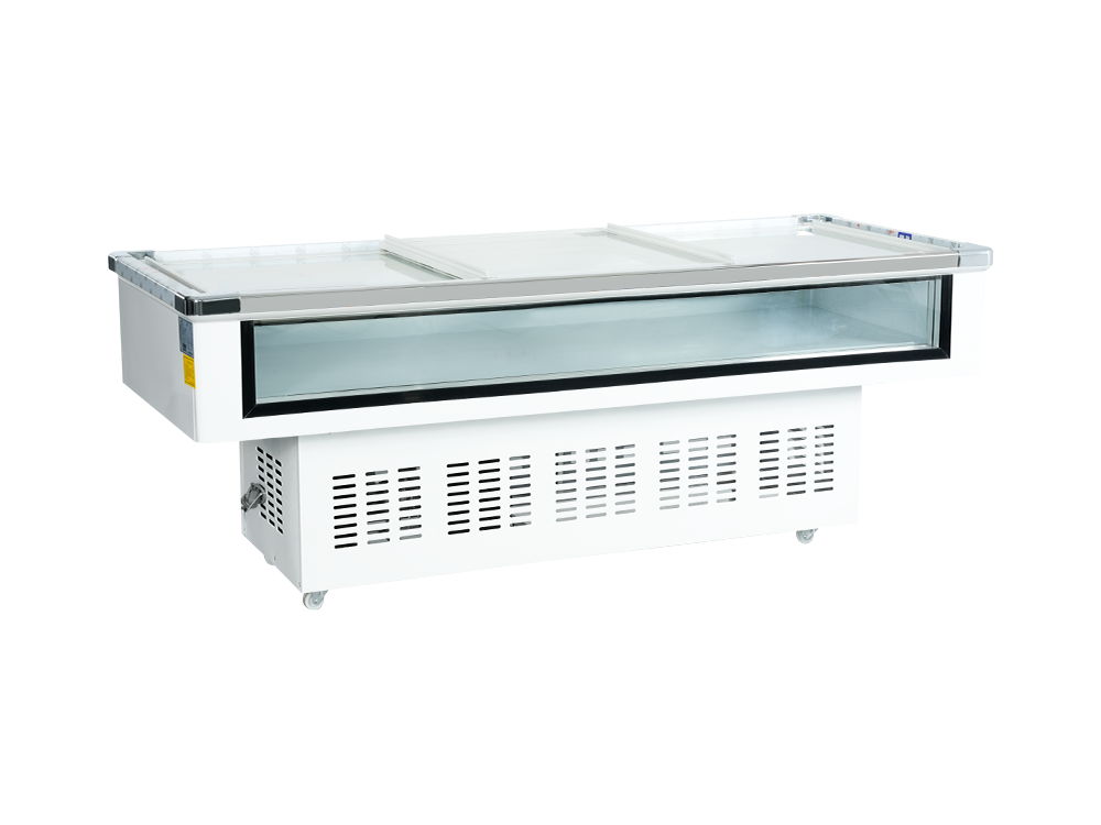 Front Transparent Freezer Seafood Showcase