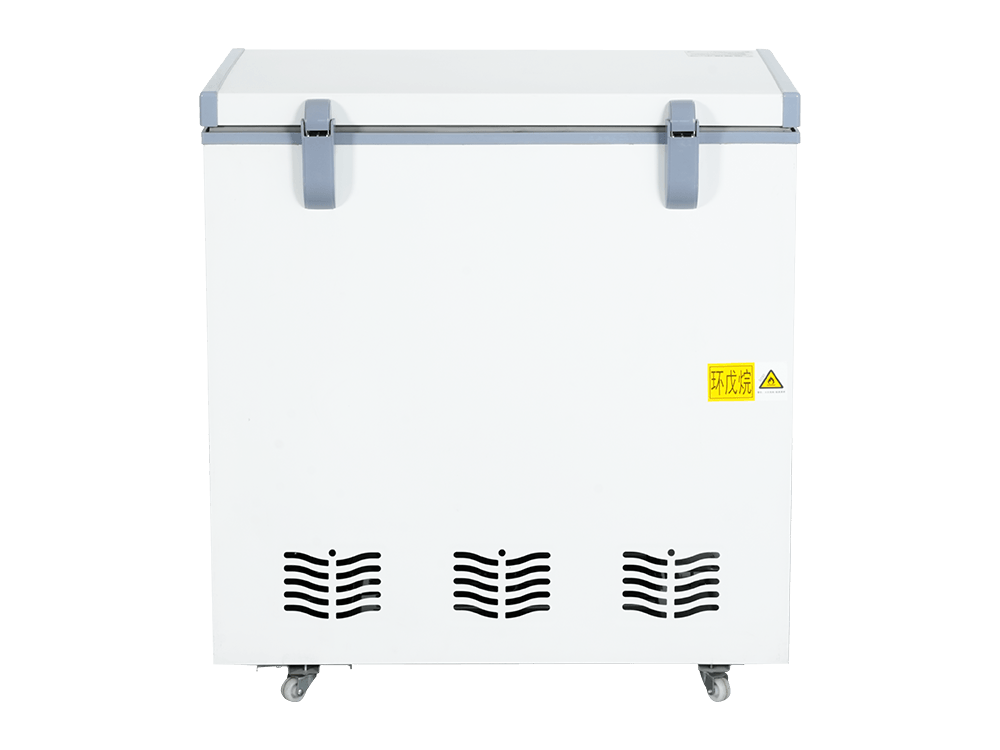Single-door upright dual-temperature small freezer