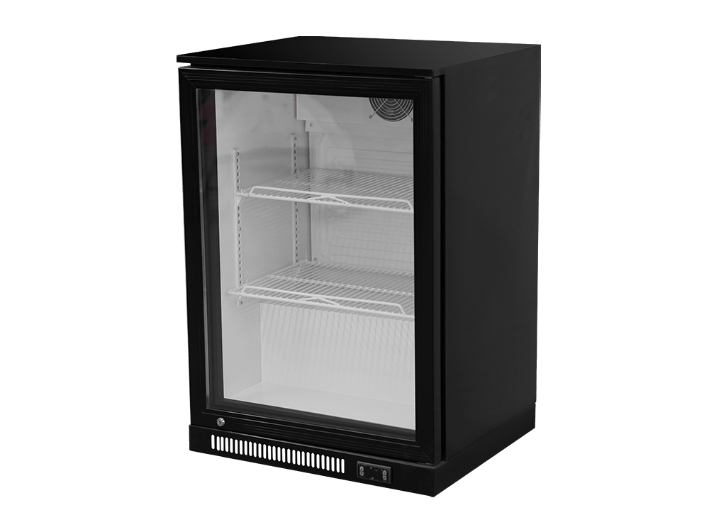 Single-door Plastic-sprayed Back Bar Cooler