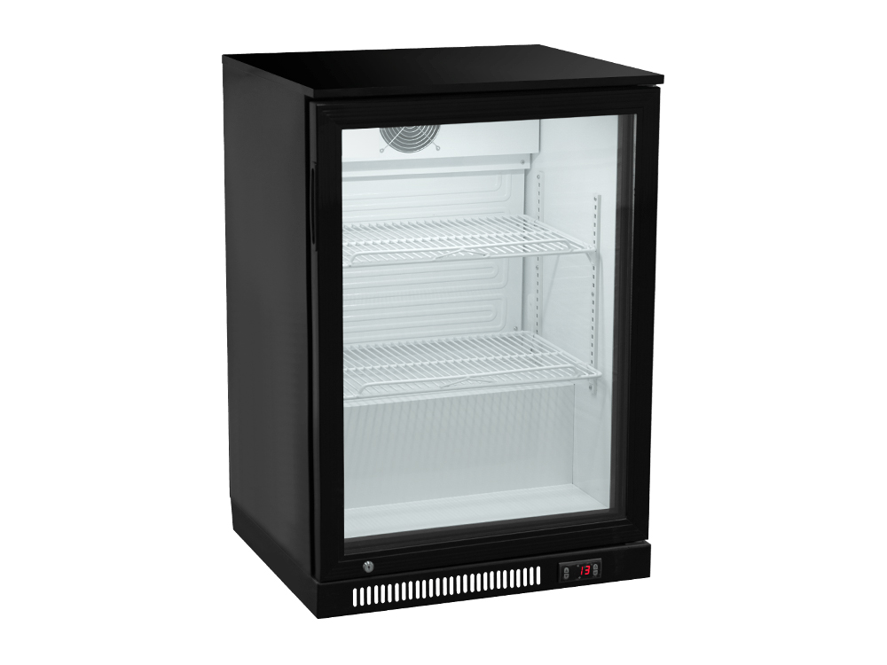 Single-door Plastic-sprayed Back Bar Cooler